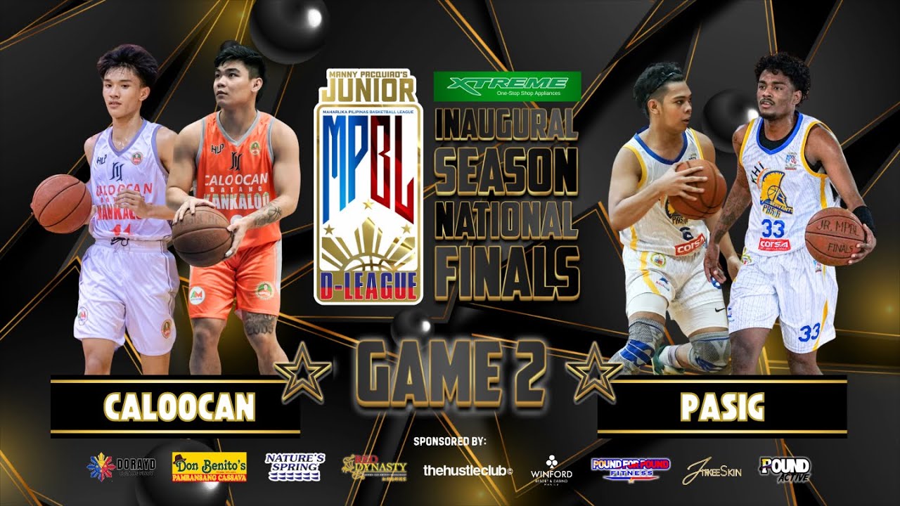 Junior MPBL D-League Inaugural Season National Final l Pasig Servants vs Caloocan JY Batang Kankaloo