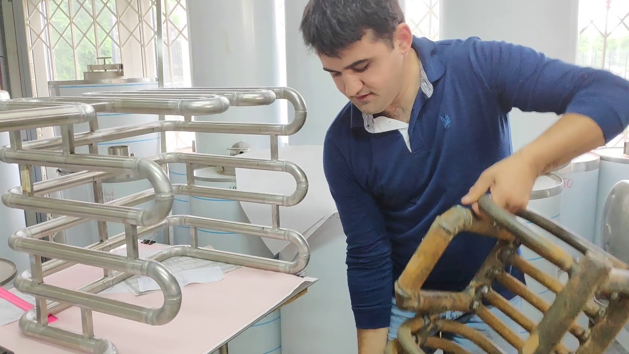 Schimbător de căldură de tip serpentină pentru Șemineu