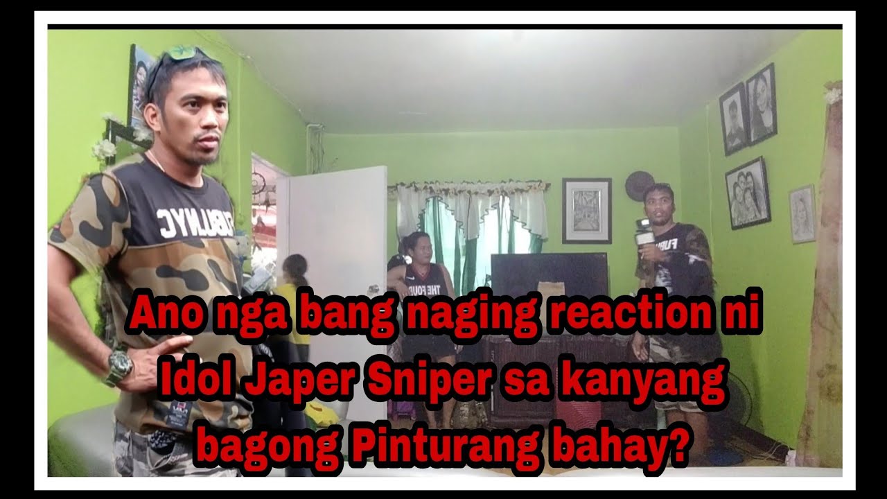 PART 2 : Reaction ni Idol Japer Sniper sa Kanyang Bagong Pinturang Bahay | 1,500$ | Magic20