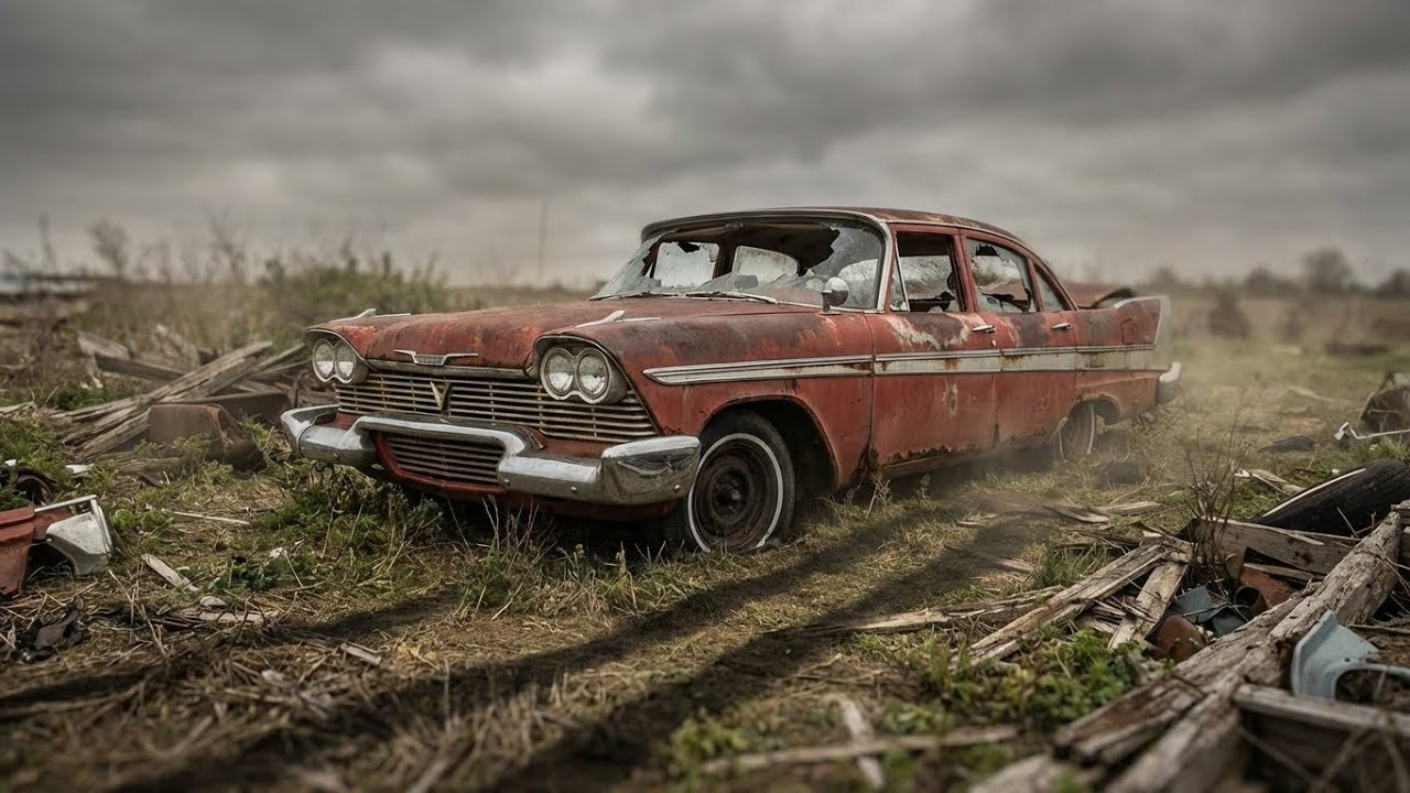 ASMR Car Restoration Full Restoration 1958 Plymouth Fury Abandoned to Looking New