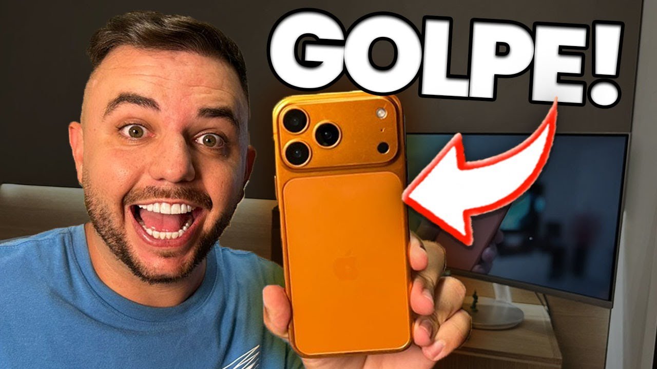 Comprei um IPHONE 17 no GOLPE e CHEGOU 😱