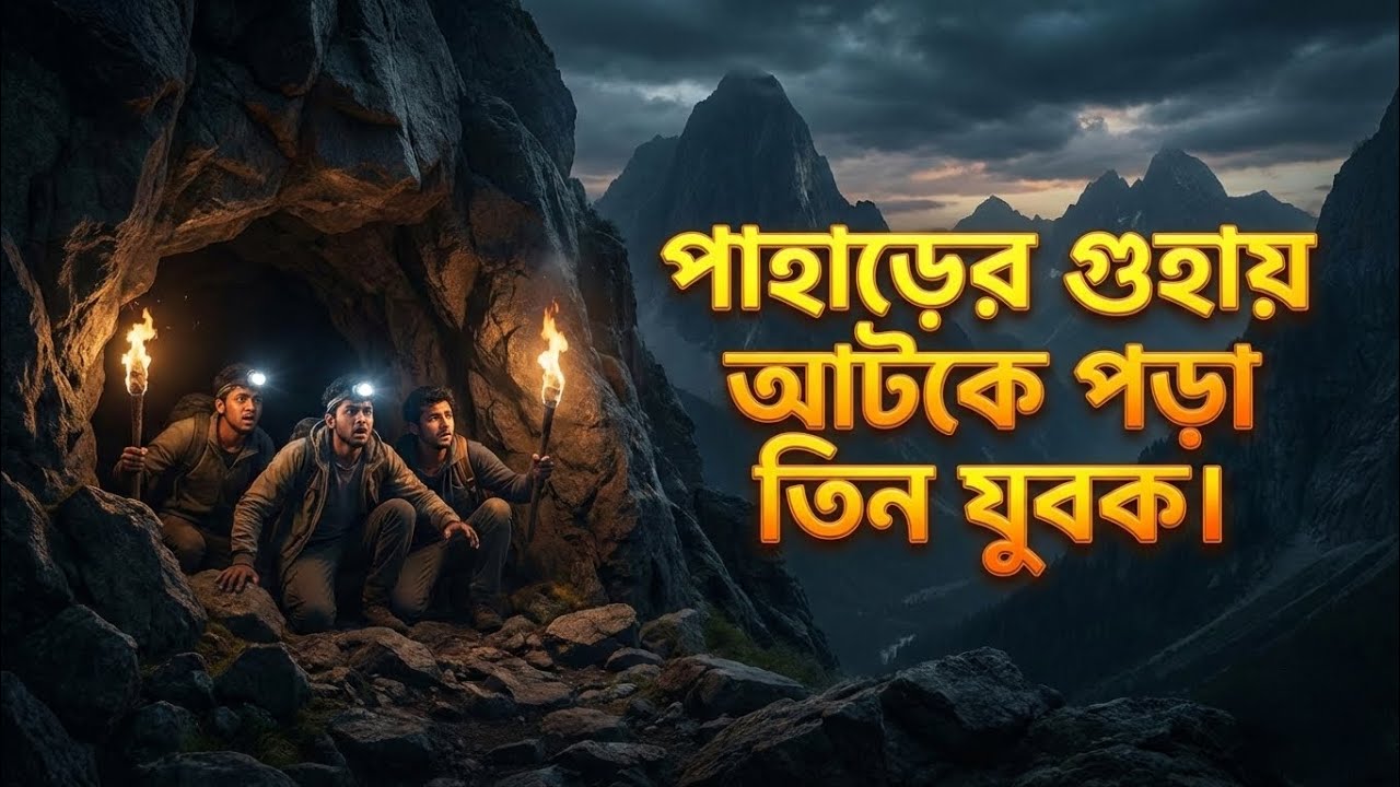 পাহাড়ের গুহায় আঁটকে পড়া তিন যুবকের আল্লাহর নিকট সাহায্য। #ইসলামিক_ভিডিও #ইসলামিক_কাহিনী