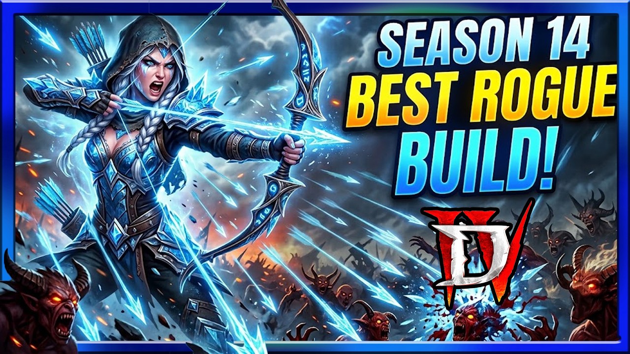 Diablo 4: Сезон 14 &mdash; Лучший билд на Разбойника для пуша: Гайд по билду &laquo;Ливень стрел&raquo;, топовая сб...