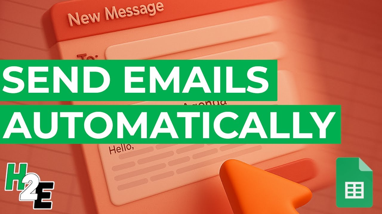 How to Automatically Send Emails From Google Sheets