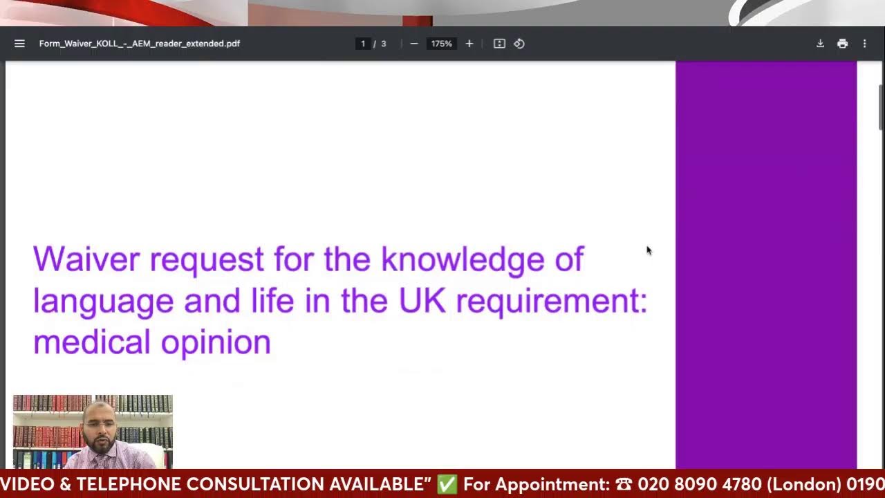 ILR: When Exemption available from Life in the UK and English Language Test