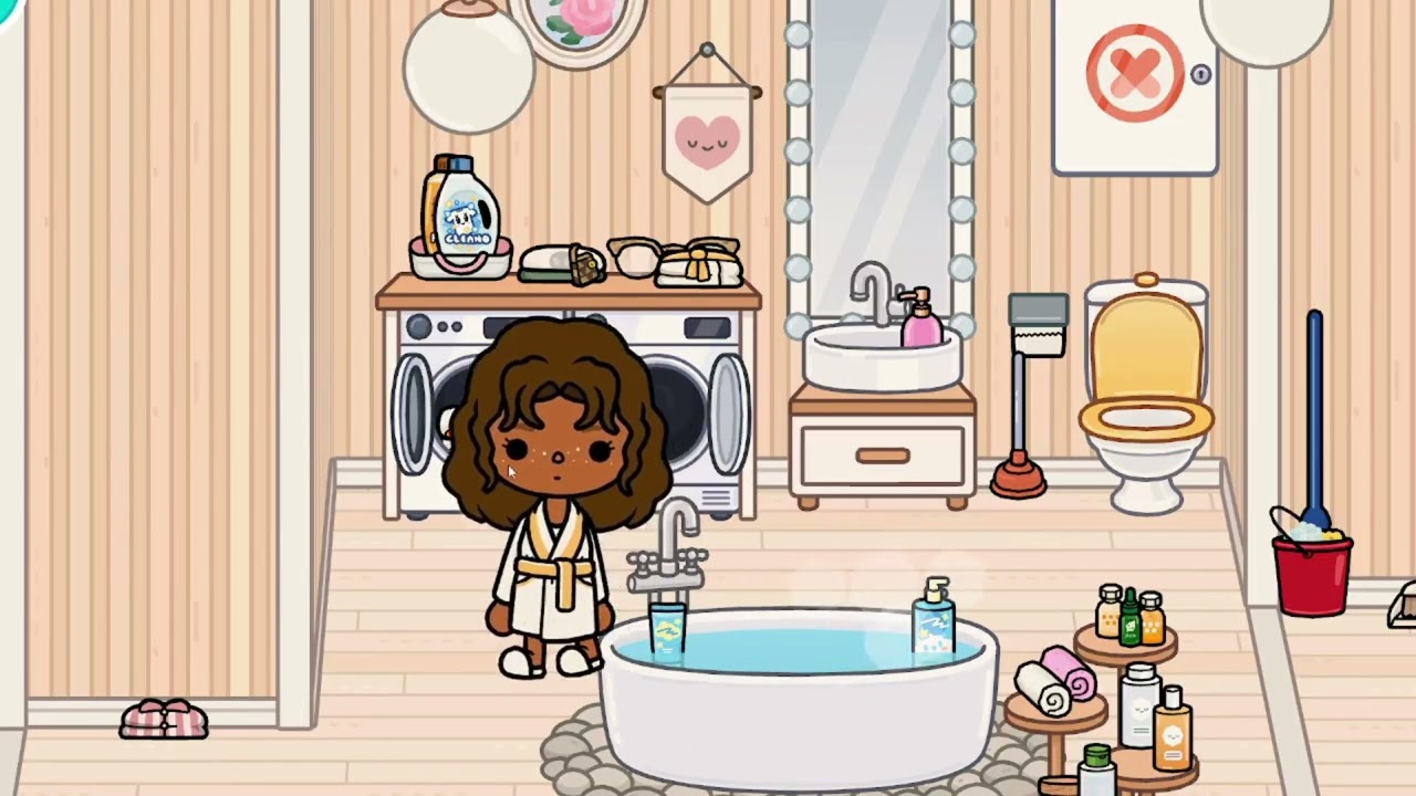 Izzy's morning routine