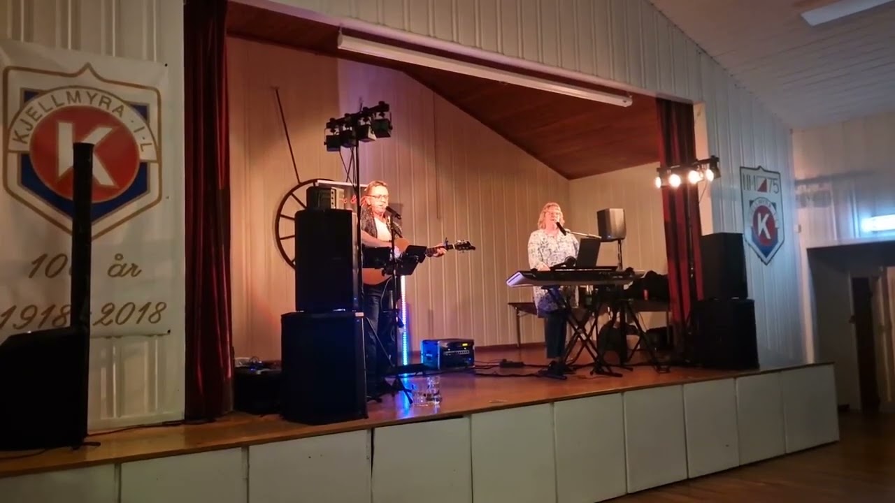 Jeg kan se en stjerne falle med Hilde & Gutta Duo Kjellmyra's Danseglade video fra Nina Merete K