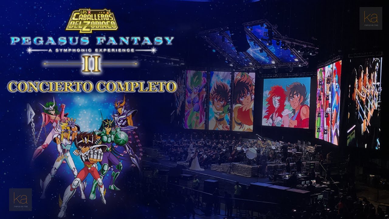 Los Caballeros del Zodiaco Pegasus Fantasy A Symphonic Experience II | Concierto Completo 2023