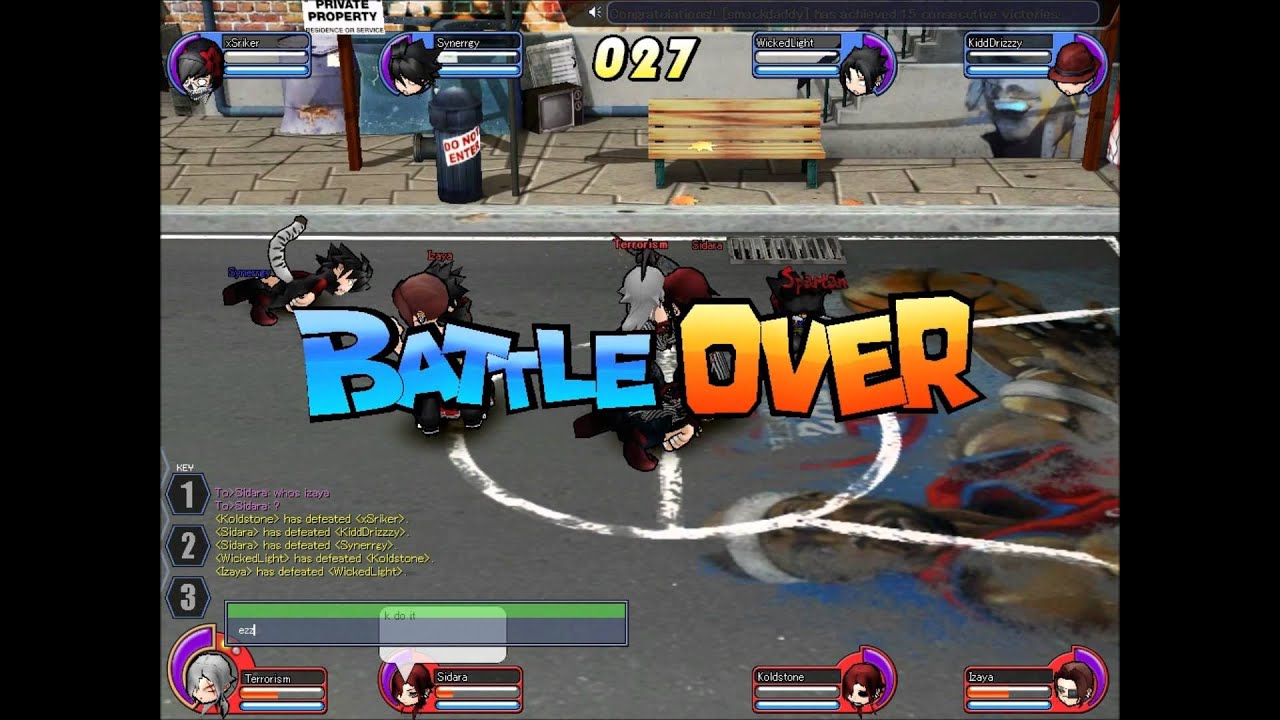 Rumblefighter Blacktop Idol vs TeamDrizzy