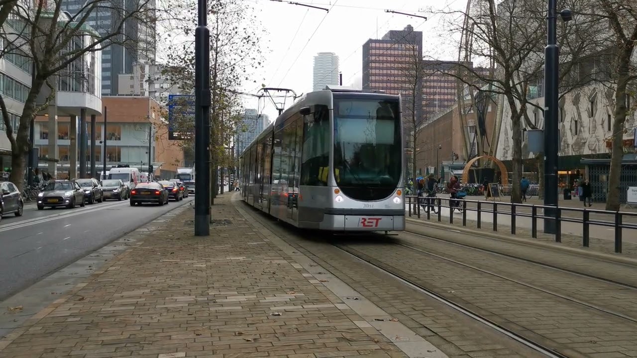 🇳🇱 Rotterdam Trams / RET Alstom Citadis 302 Tram (2023)