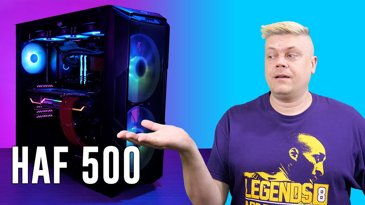 Дорогой Cooler Master HAF 500 действительно обеспечивает