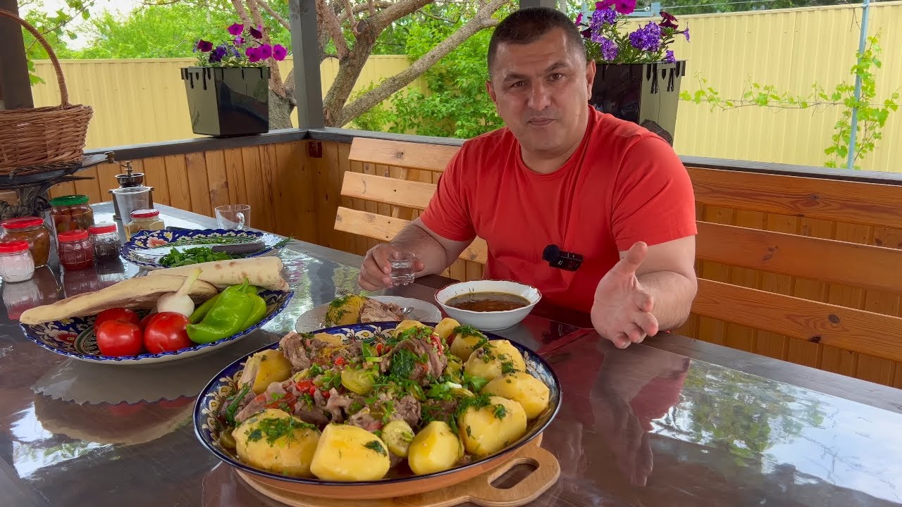 Хашлама в казане на костре - самый вкусный рецепт! Блюдо о котором спорят целые народы!