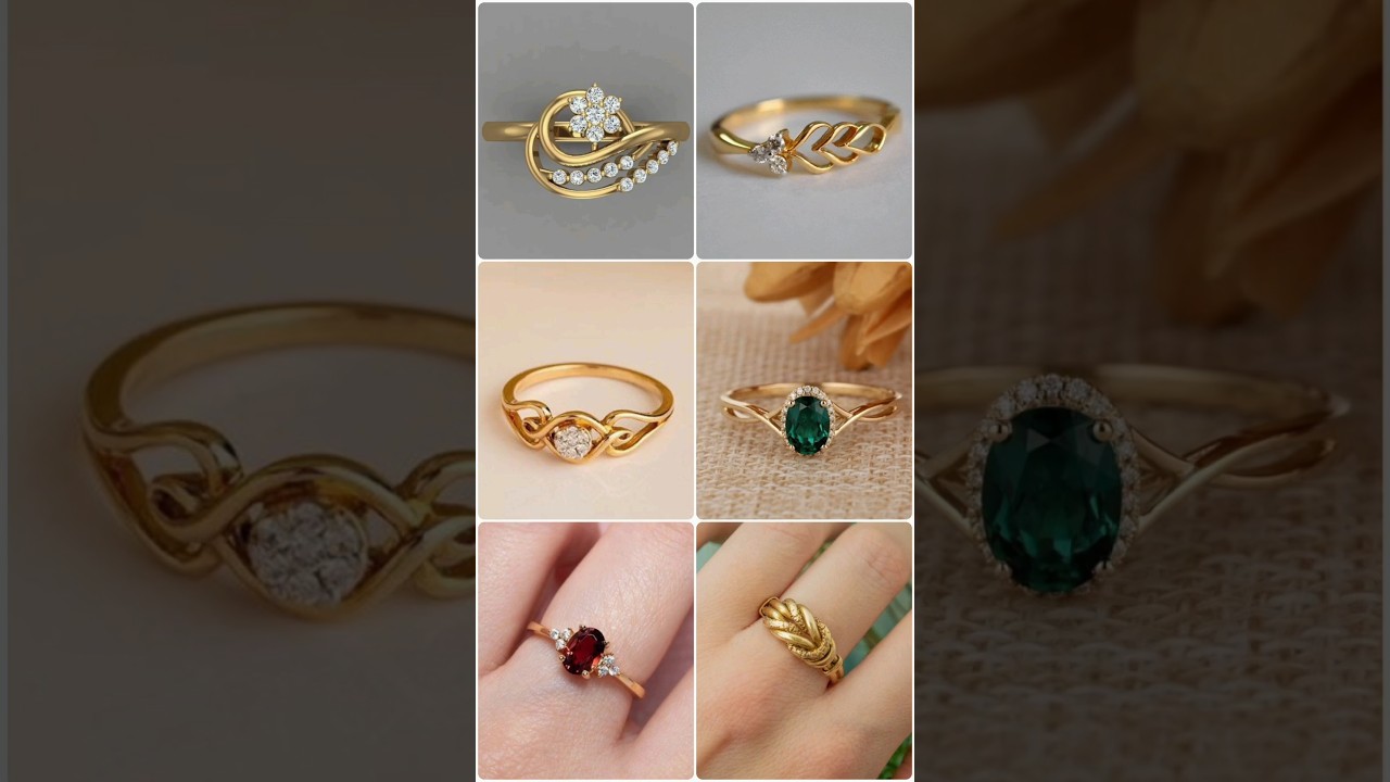 1 gram gold finger ring designs #shorts #ringdesign #goldring #latestdesignsbyruhi