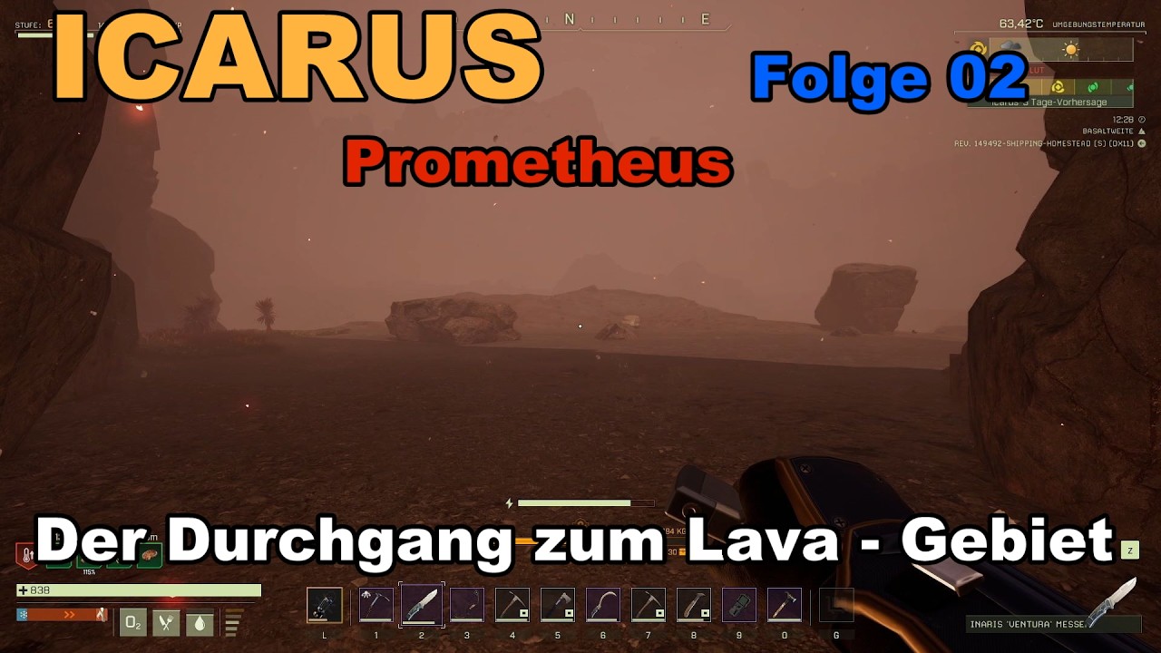 ICARUS Prometheus #02-2026. Gameplay deutsch, Tipps und Tricks, Base Building.