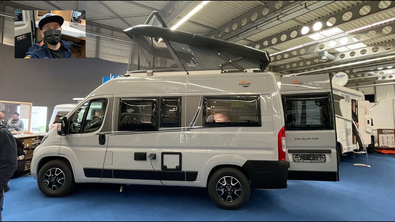 Carado CV 540 E 15 (Hymer group) compact RV Camper Van Fiat Camping car walkaround + interior V0264