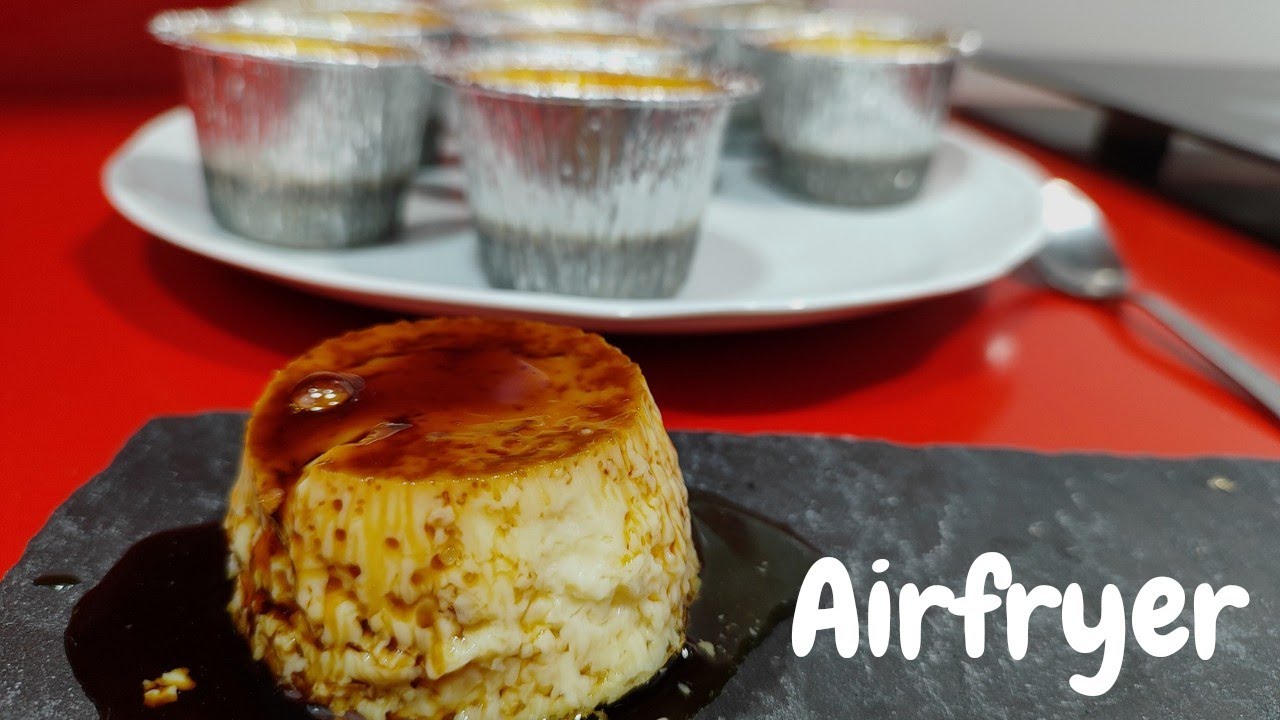 🍮 FLANES EN FREIDORA DE AIRE 🍮