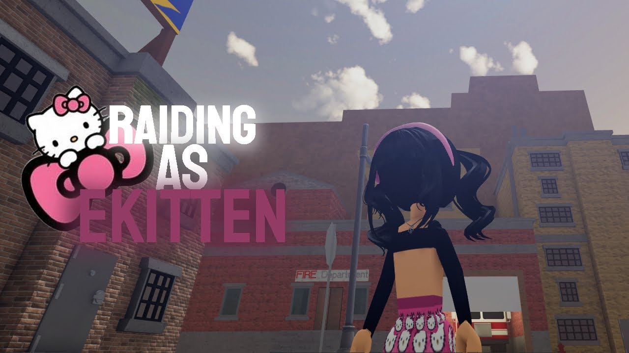 Raiding As An E-Kitten in Da Hood + Getting Jumped Constantly🌸