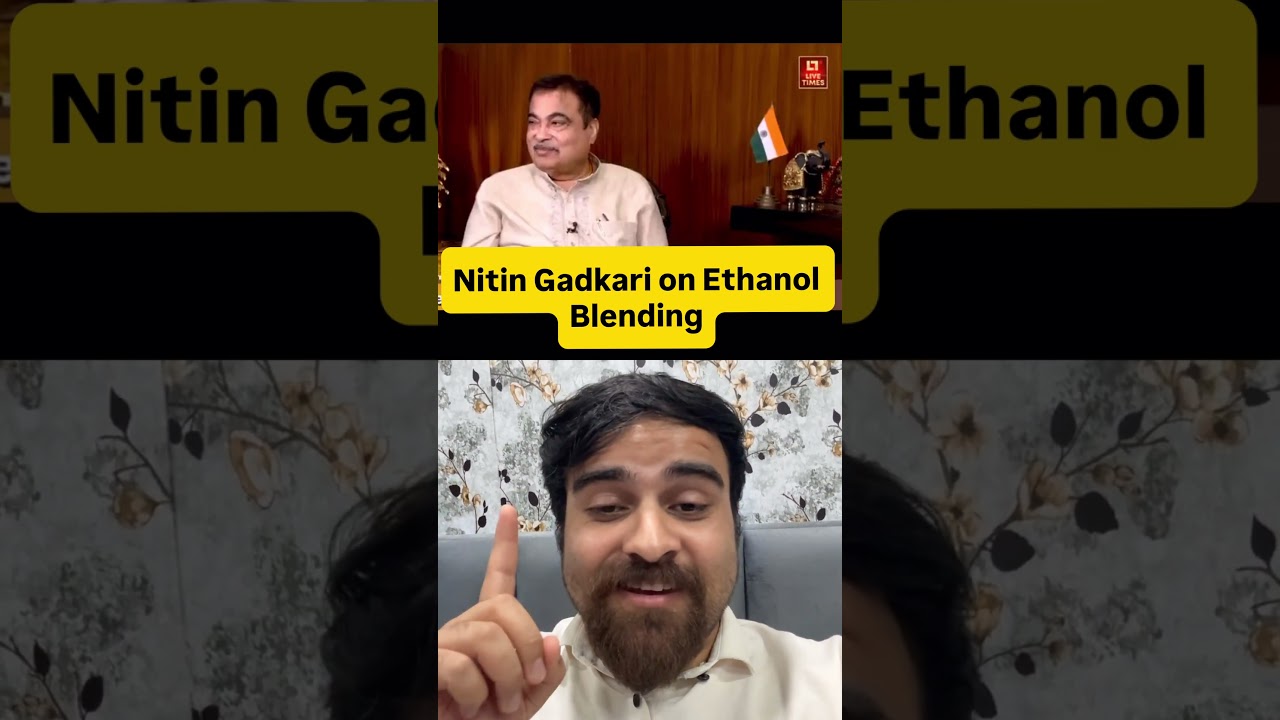 Nitin gadkari on ethanol blended petrol #nitingadkari #ethanol #e20 #ethanolfuel #ethanolblending