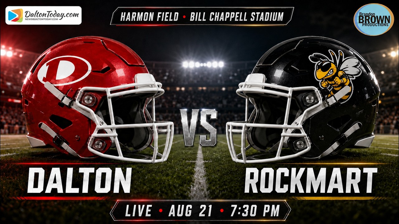 Dalton vs Rockmart LIVE | 2026 High School Football Game 1