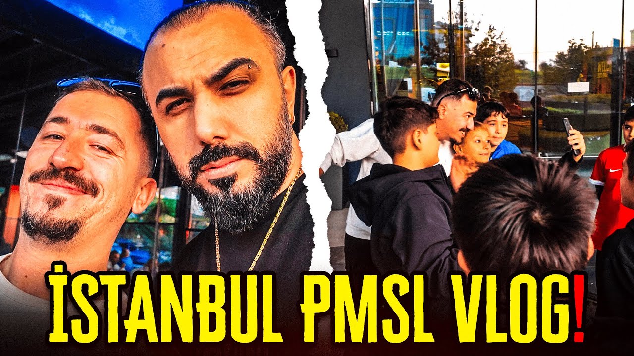 İSTANBULA TURNUVAYA GELDİM - Pubg Mobile PMSL VLOG