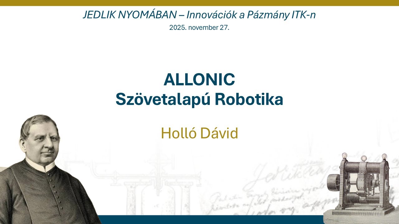 Holló Dávid (ALLONIC) előadása a 