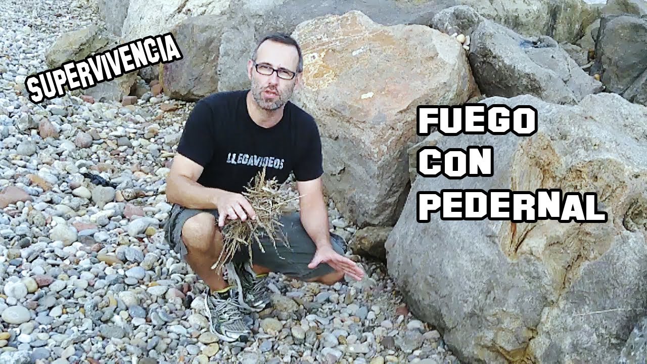 ✔ Cómo Hacer Fuego con un Pedernal