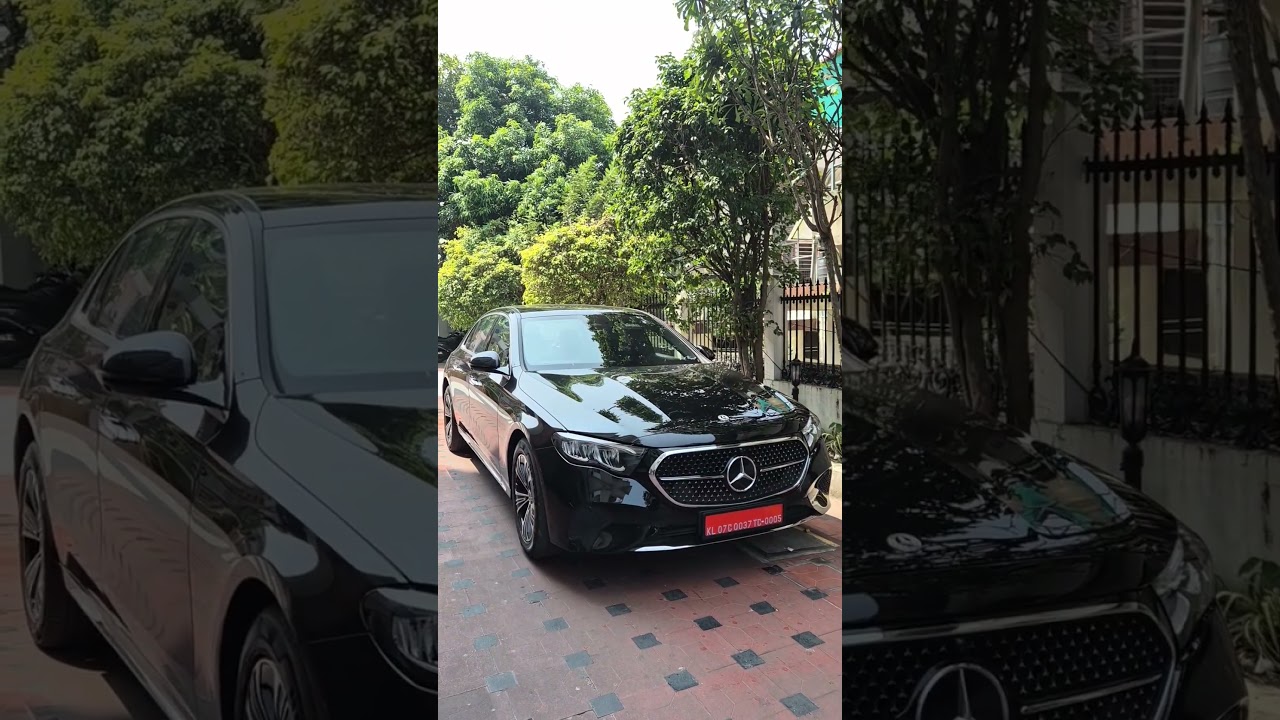 E class 2025 black
