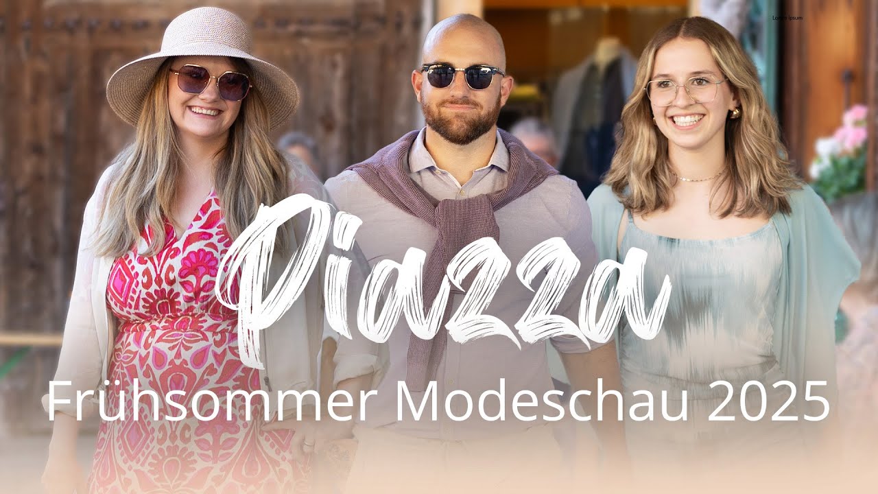Luftige Sommermode an der Piazza &ndash; ein St&uuml;ck Italien bei L&uuml;thiLook