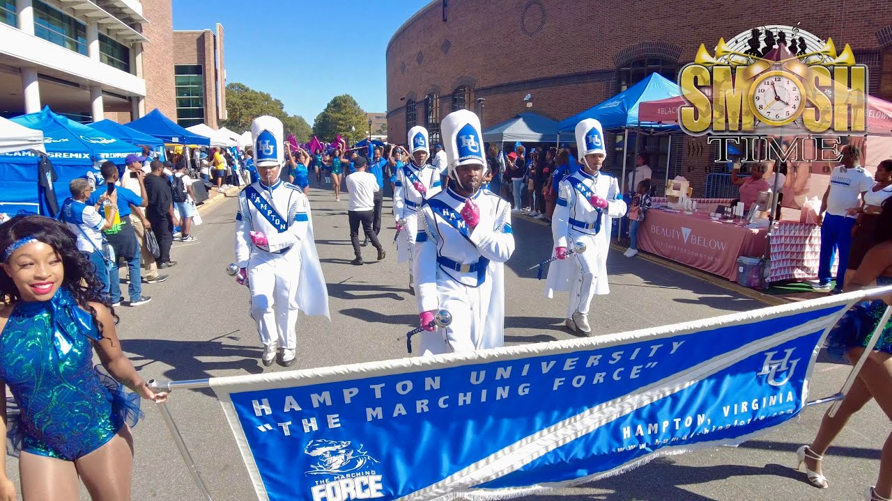 Hampton University Marching Force |  Marching In @ Homecoming 2023