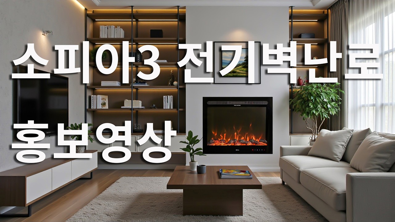 케이파이어의 소피아3 전기벽난로 홍보영상