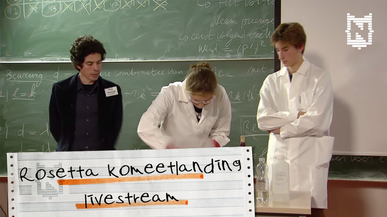 Darmstadt, we have landed! Herbekijk de livestream met Lieven Scheire en Bart Van Peer #Nerdland