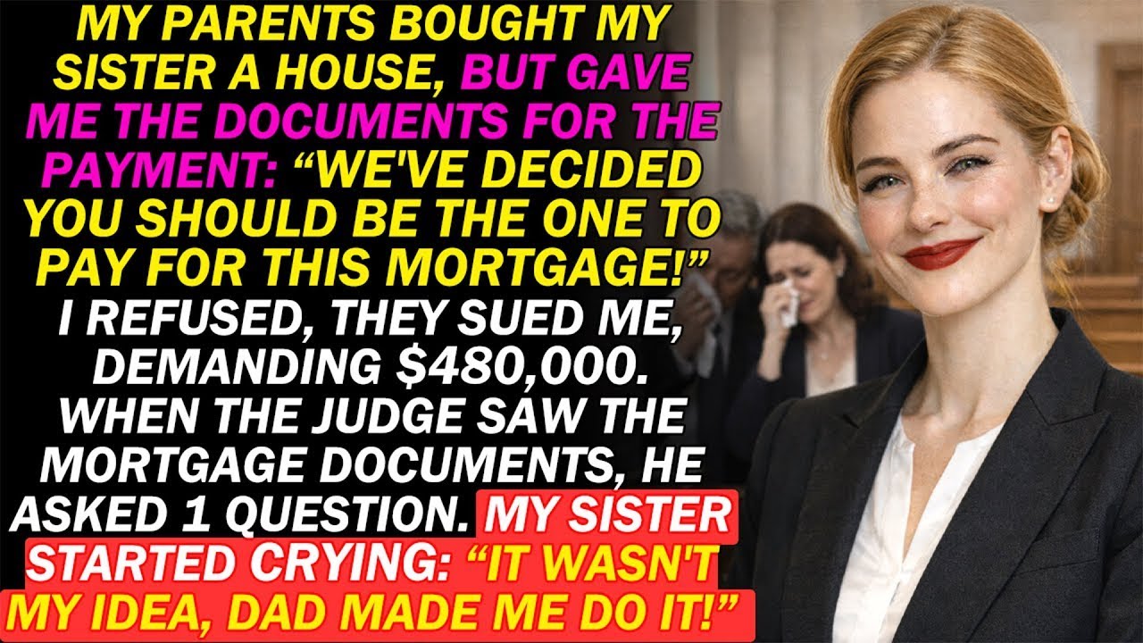 My Parents Decided I Should Pay My Sister's Mortgage—Judge Asked Why My Signature Looked Different