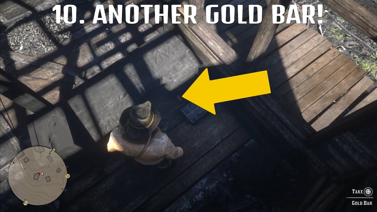 Glitch - Two Gold Bars at Limpany - Red Dead Redemption 2