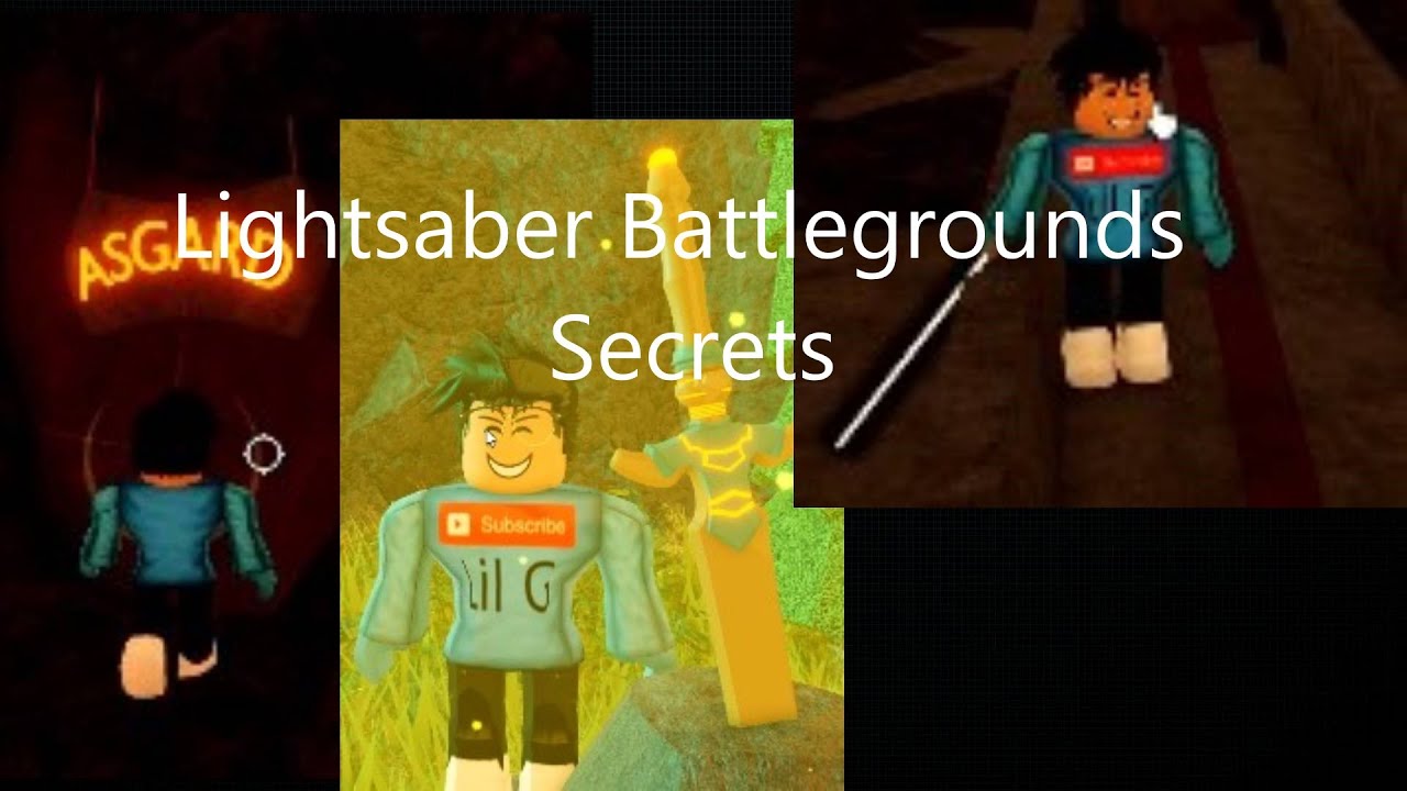 Lightsaber Battlegrounds secrets