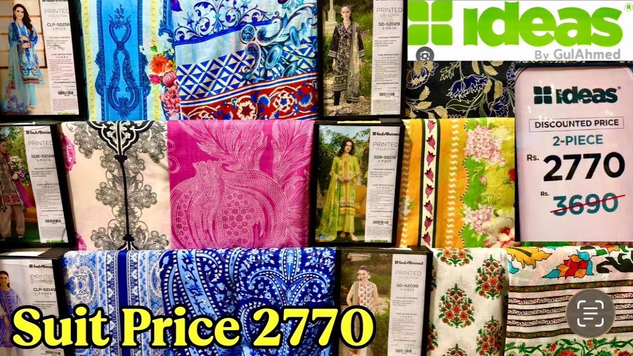 GulAhmed Ideas Sale 2026❤️GulAhmed Unstitched Flat 50% Sale❤️GulAhmed ideas sale 2026