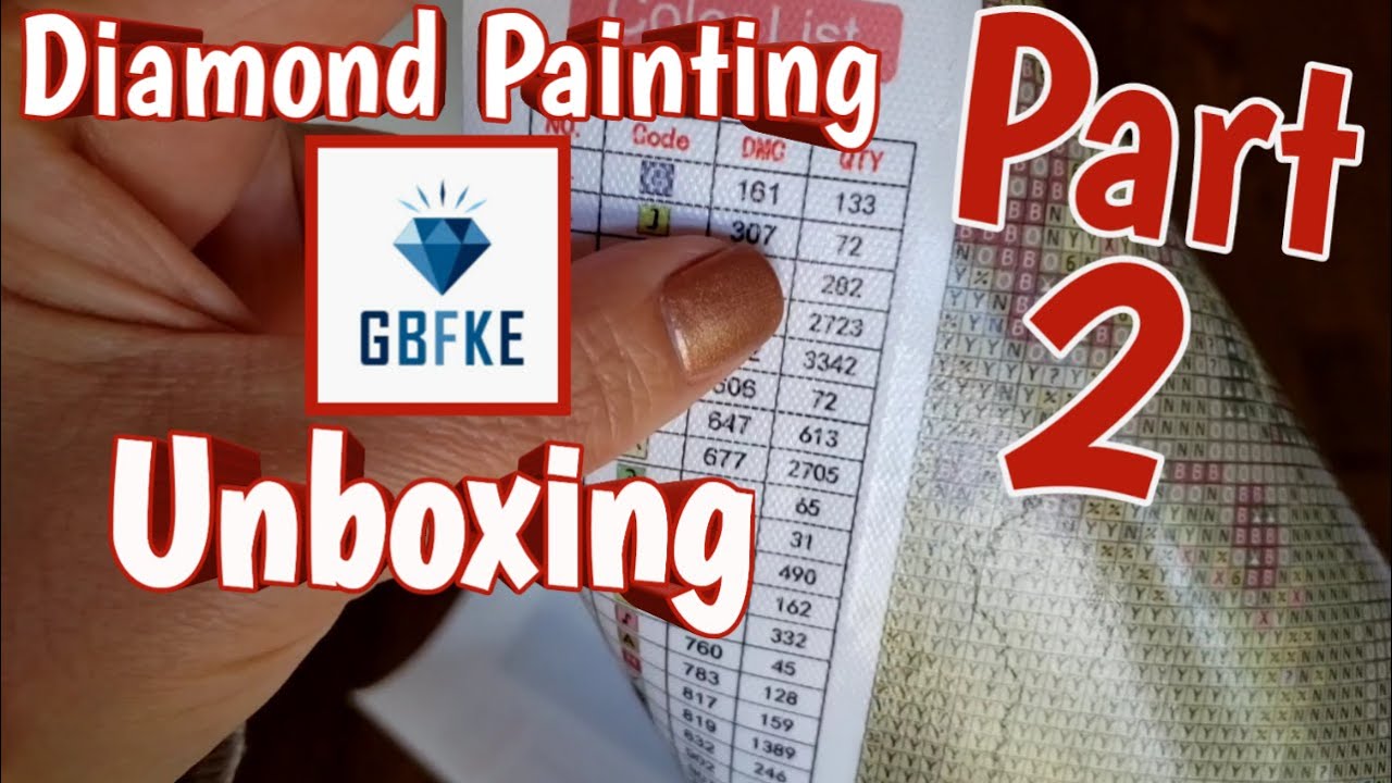 Colorful Diamond Paintings & Cool Tool Kit!