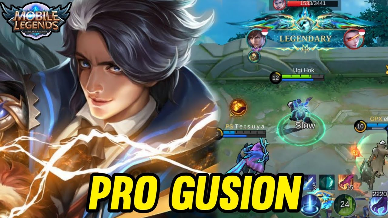 MLBB : GUSION GAMEPLAY | PRO GUSION - MOBILE LEGENDS