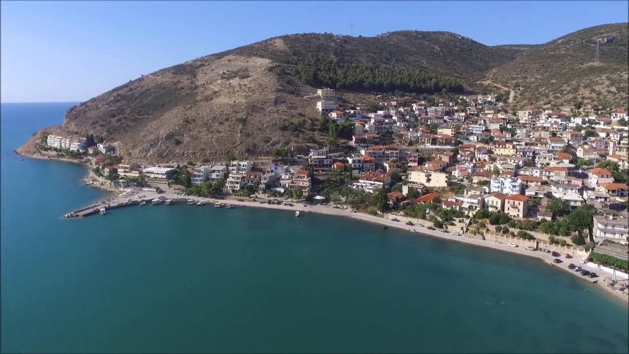 Kiveri at Argolida Greece as seen  from above.