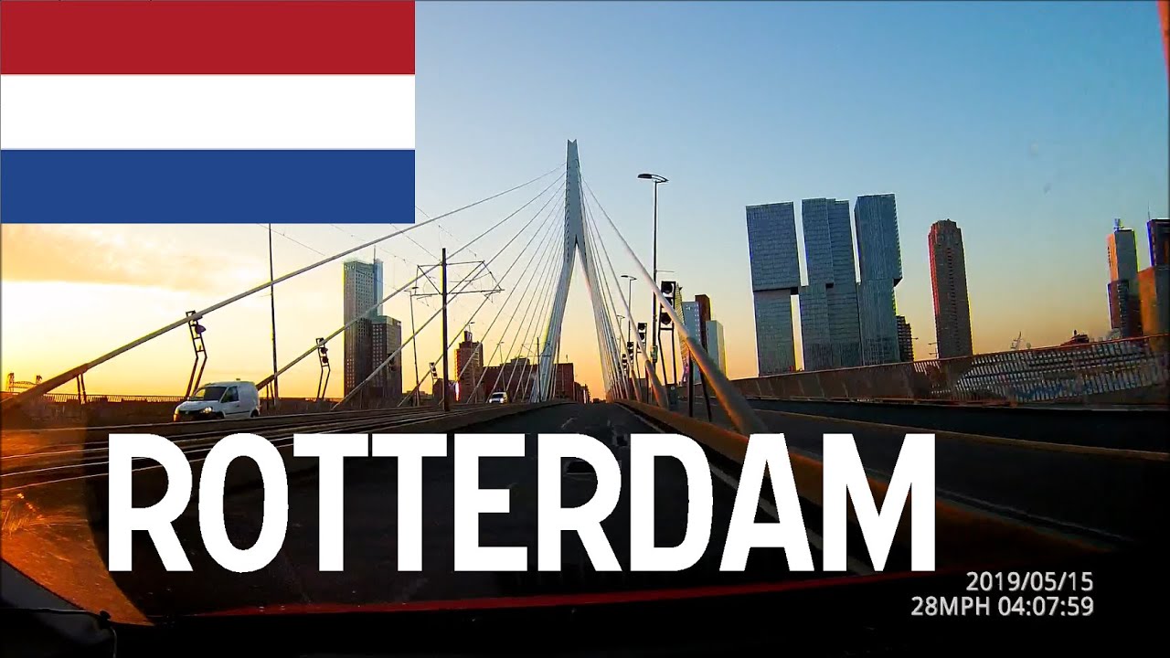 Driving in the Netherlands - Rotterdam May 2019