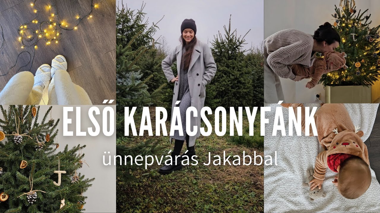 Megvan a fánk | Ünnepvárás Jakabbal | Mákosguba | DIY díszek | Vlogmas
