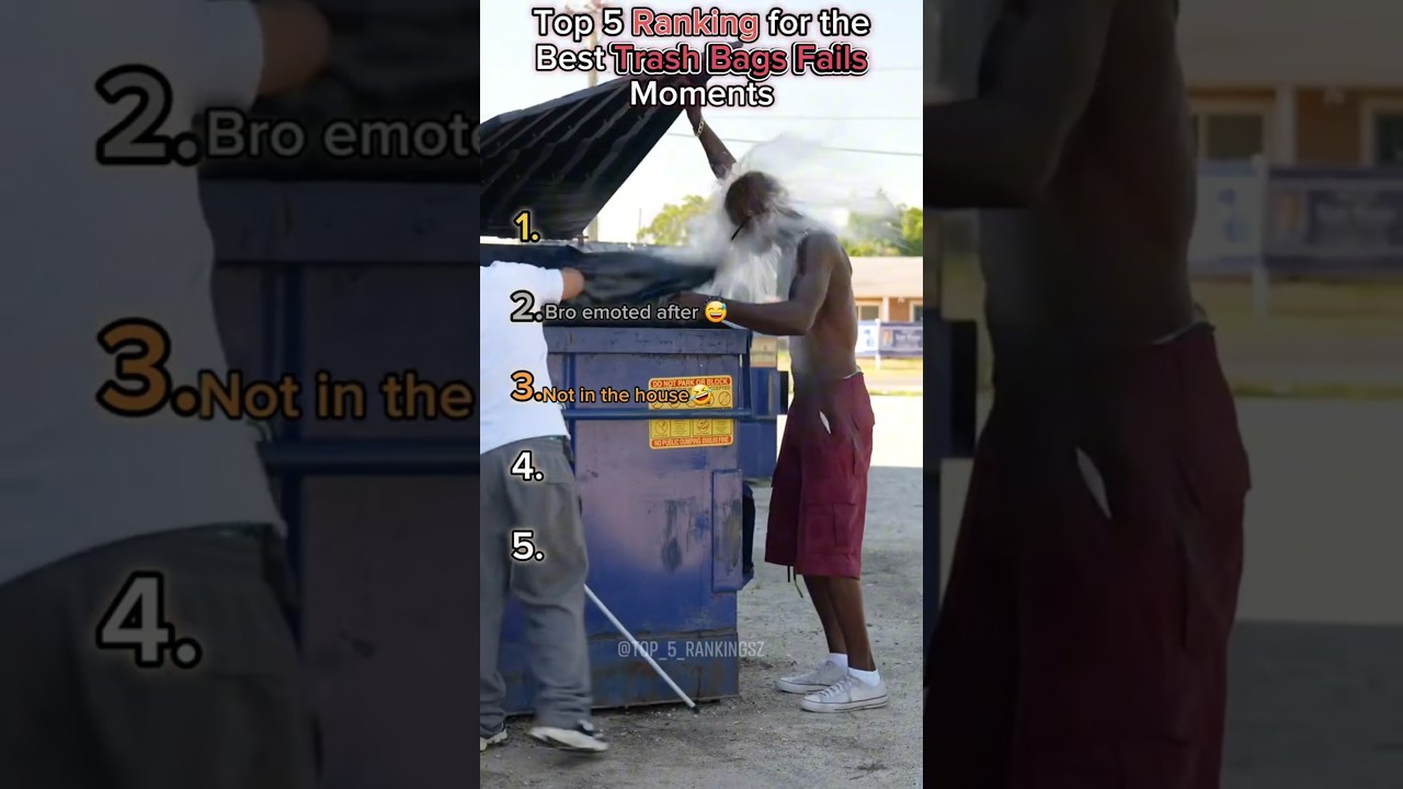 Ranking the best Trash Bags Fails Moments 🤣