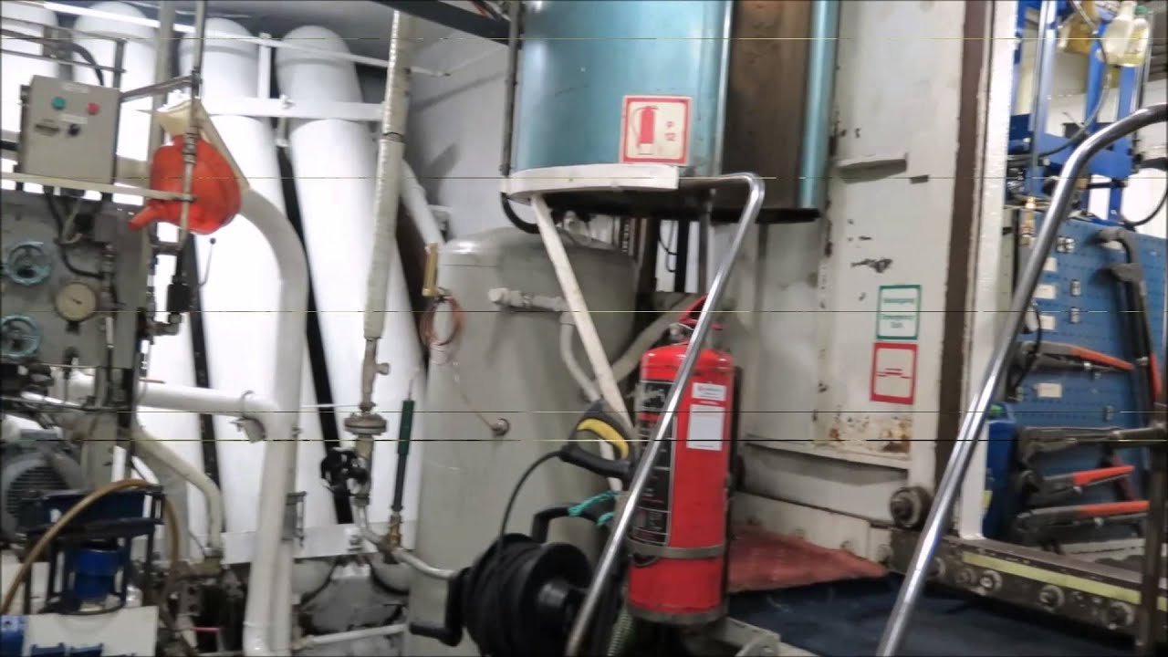 The Engine Room of the MS Lofoten