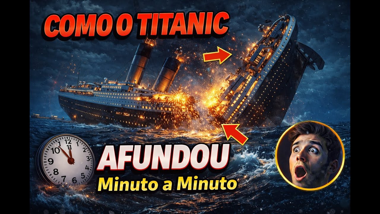 COMO O TITANIC AFUNDOU