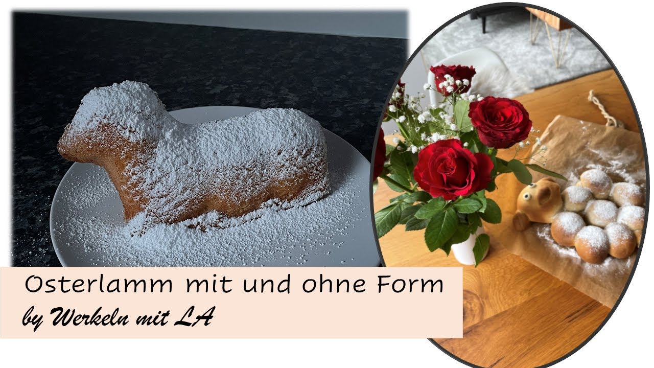 Osterlamm mit & ohne Form / Traditionell / Modern / superleicht!