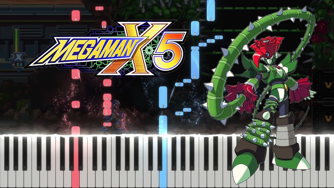 Mega Man X5 - Axle the Red Stage [Jungle] (Piano Tutorial by Javin Tham)