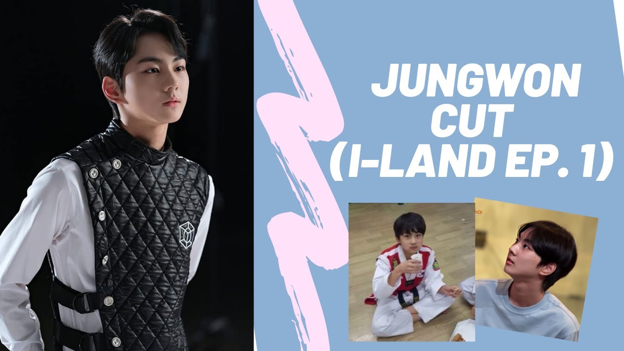 jungwon cuts (i-land ep 1)