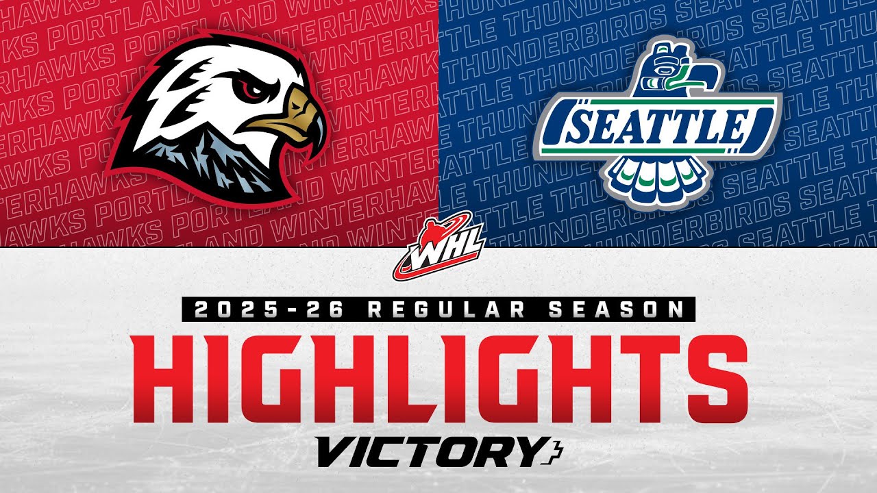 Portland Winterhawks at Seattle Thunderbirds 01/17 | WHL Highlights 2025-26