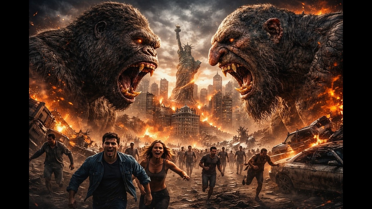 Kong vs Mega Troll: Ultimate City Showdown