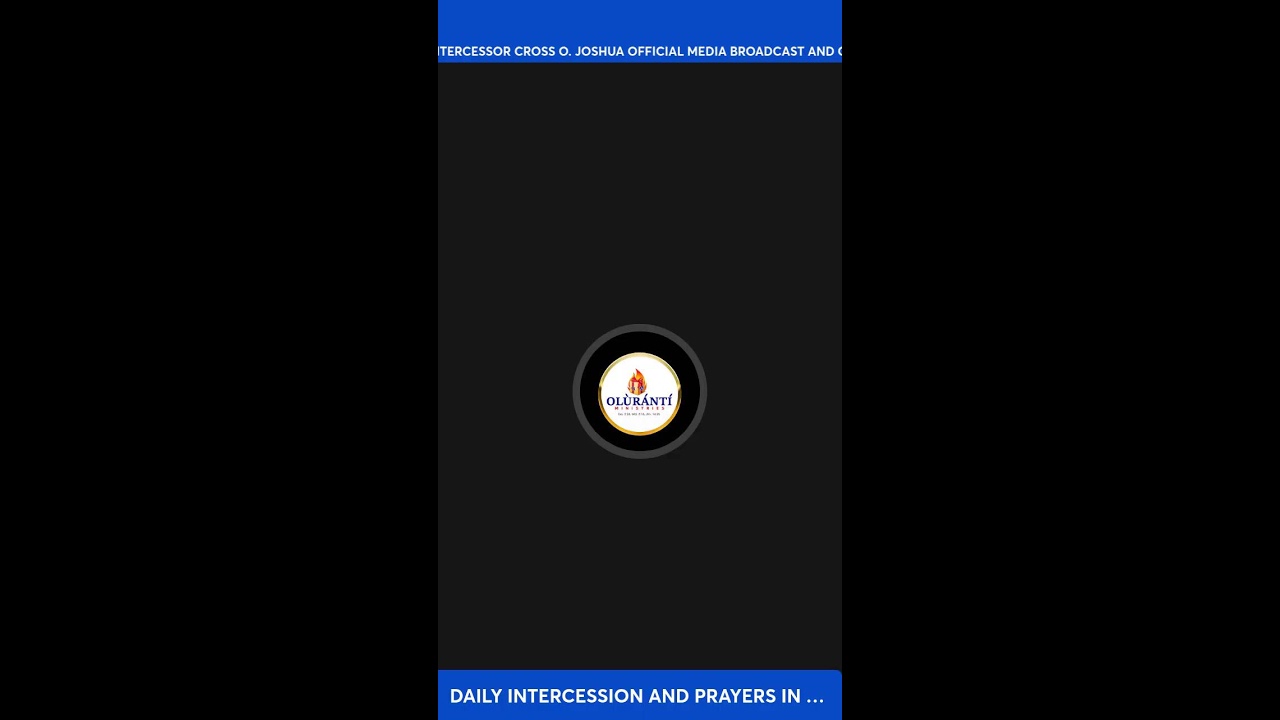 DAILY INTERCESSION AND PRAYERS IN TONGUES.