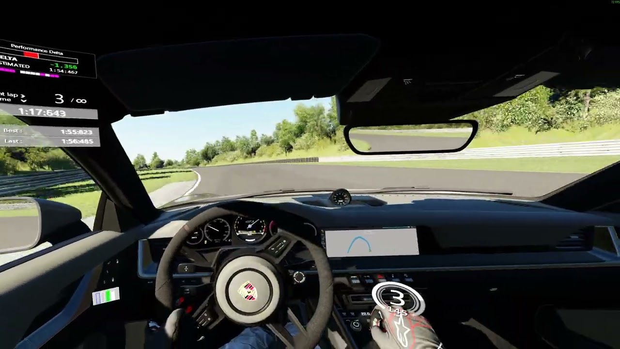Calabogie Motorsports Park Lap Record 1:54.666 Porsche 911 GT3 (992) Manual [Assetto Corsa]